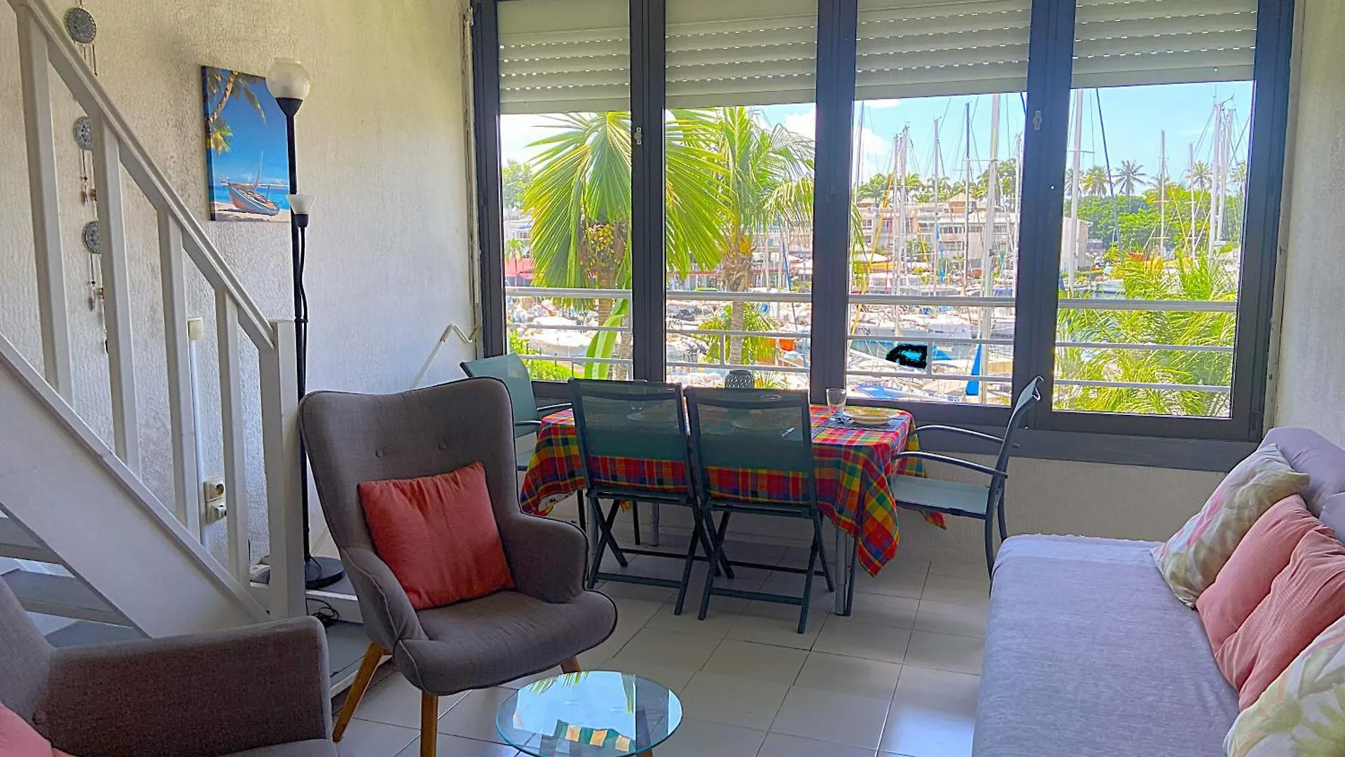 Appartement La Grand Voile - 4P -Plage 150M Les Trois-Ilets